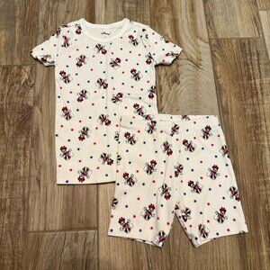 Janie and Jack Good Night Short Pajamas In Disney Minnie Mouse Star